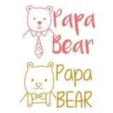 Papa Bear SVG Cuttable Design