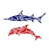 Fish Art Fishes SVG Cuttable Design