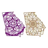 Georgia Mandala SVG Cuttable Design