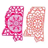 Mississippi Mandala SVG Cuttable Design