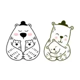 Papa Bear SVG Cuttable Design