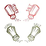 Salt and Pepper SVG Cuttable Design