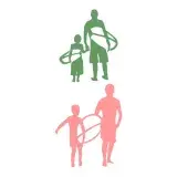 Surfing Papa SVG Cuttable Design