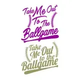Take Me to the Ballgame SVG Cuttable Design
