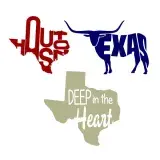 Texas Houston Pack SVG Cuttable Design