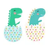 Dinosaur Egg Hatch SVG Cuttable Design