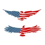 USA Flag Patriotic Eagle SVG Cuttable Design