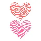Zebra Heart SVG Cuttable Design