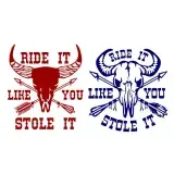 Ride It Like You Stole It Rodeo SVG Cuttable Design