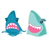 Shark SVG Cuttable Design