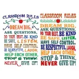Classroom Rules SVG Cuttable Design