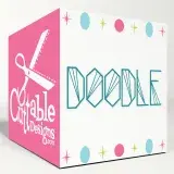 Crystal Doodle SVG Cuttable Font