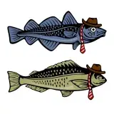 Mr. Fish SVG Cuttable Design