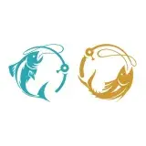Circle Fishing Rod SVG Cuttable Design
