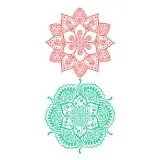 Mandala Flower SVG Cuttable Design