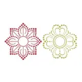 Dotty Flower SVG Cuttable Design