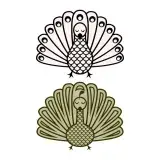 Peacock SVG Cuttable Design