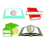Book Monogram and Split Frames SVG Cutable Design