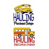Hauling Precious Cargo School Bus SVG Cuttable Design