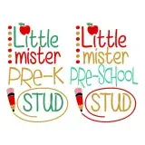 Little Mister Stud SVG Cuttable Design