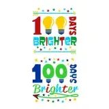 100 Days Brighter SVG Cuttable Design