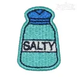 Salty Salt Shaker Embroidery Design