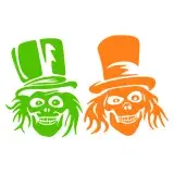 Hatbox Ghost SVG Cuttable Design