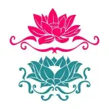 Lotus Flower SVG Cuttable Design