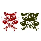 Pirate Cat SVG Cuttable Design
