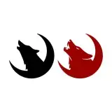 Wolf Moon SVG Cuttable Design
