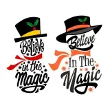 Believe in the Magic Snowman SVG Cuttable Design