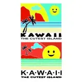 Kawaii The Cutest Island SVG Cuttable Design