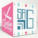 Simone Monogram SVG Cuttable Font
