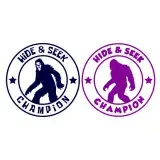 Hide & Seek Champion Yeti SVG Cuttable Design