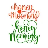Honey Mooning SVG Cuttable Design