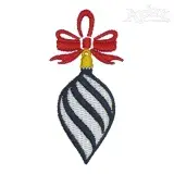 Christmas Decor Bulb Embroidery Design