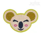 Cute Koala Embroidery Design