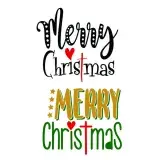 Merry Christmas SVG Cuttable Design