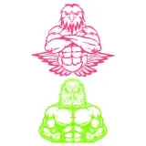Eagle Man SVG Cuttable Design
