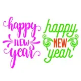 Happy New Year SVG Cuttable Design