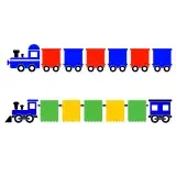 Train Banner SVG Cuttable Design