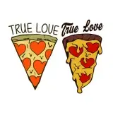 Pizza True Love SVG Cuttable Design