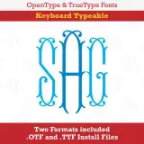 Glasgow TrueType Font