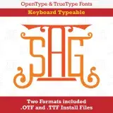 Pillar Monogram TrueType Font