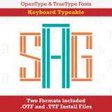 Column Monogram TrueType Font