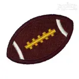 Football Applique Embroider Design