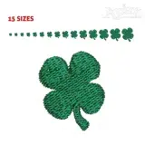 Clover Pack Embroidery Design