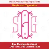 Vienna Monogram TrueType Font