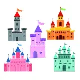 Castle Pack SVG Cuttable Design
