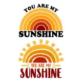 You Are My Sunshine SVG Cuttable Design